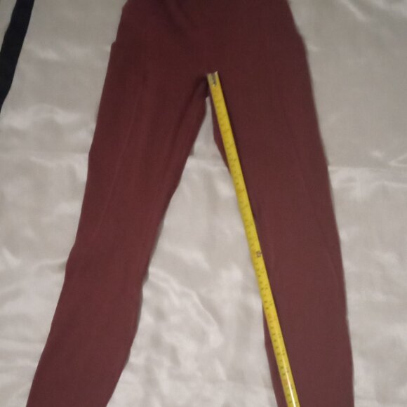 Lululemon align high-rise women's tights sizeXS petite rust activewear relax - Picture 4 of 4